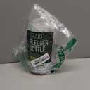 Mission Automotive Brake Bleeder Kit - 16 Oz, White - Brake Fluid Bleed Kit & Magnetic Bleeder Bottle with Lanyard