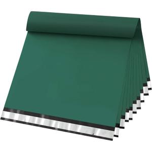 Famagic 200pcs Poly Mailers 12x15.5 Inch Shipping Bags Ultramarine Green Shipping Envelopes Self Seal Mailers Bags Waterproof and Tear-Proof Packaging Bags