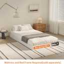 Box Spring for Twin Bed 4 Inch - Heavy Duty Metal Mattress Foundation with Easy Clean Cover,Metal Low Profile Twin Box Spring Only,Noise Free,Easy Assembly