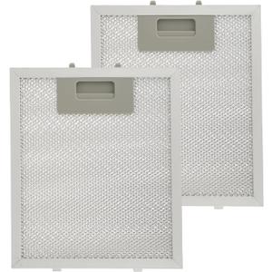 2 Pack W10915369 Range Hood Filter Replacement 5 Layer Aluminum Mesh Hood Grease Filter Fit for Whirlp Kitchen Exhaust Fan Jenn Air Kitchen Aid