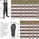 OXYVAN Duck Hunting Waders with 200G Rubber Boots Insulated,Neoprene Fishing Chest Waders for Men & Women (9)