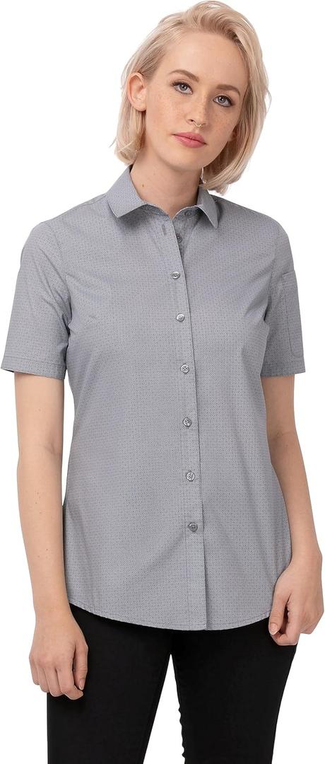 Chef Works Women's Malibu Shirt (Grey)
