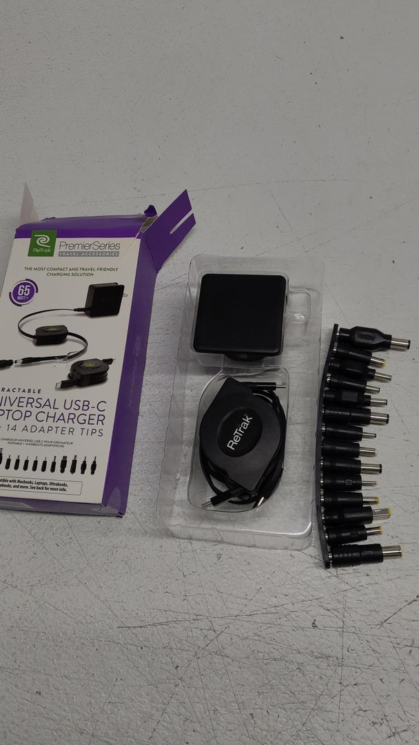 Retractable Universal USB C Laptop Charger