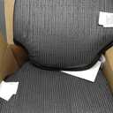 Klear Vu Gripper Omega Non-Slip Windsor Chair Cushions with Skid-Proof Seat Pad for Dining Room, Kitchen, and Office Use, 16x15 Inches, 6 Count (Pack of 1), Black