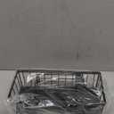 Cisily Black Sponge Holder for Kitchen Sink, Sink Caddy Organizer with High Brush Holder, Kitchen Countertop Organizers and Storage Essentials, Rustproof 304 Stainless Steel, Soap Dispenser Organize