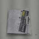 1x1 Solid Rib Knit Fabric, Stretchy Knitted Ribbing for Cuffs, Collars, and Waistbands, Polyester-Spandex Blend, DIY Sewing Trim, 6 x 39 Inches (White, 6 x 39 Inches)