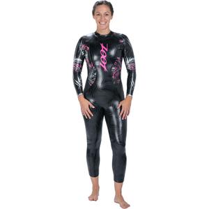 Zoot Women's Maui Wetsuit | Full Sleeve Neoskin Neoprene Buoyancy Suit for Open Water Swimming; Triathlons & Training (Black, S)
