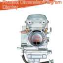 labwork Carburetor Carb Replacement for Suzuki King Quad 300 LTF4WDX 1994-1998 LTF300F 4x4 1999 Replaces 13200-19B92