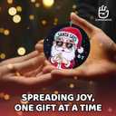 67 Funny Christmas Ornament  67 Meme Black Santa Says Six Seven Acrylic Ornament, Teen Slang Meme Xmas Tree Decor, Viral for Gen Z Teen Boys Girls