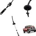 MUCO New Automatic Transmission Shifter Cable 68261253AC 68039341AE fit for Ram 2500 2012-2018; Ram 3500 2011-2023; Ram 4500 2011-2015; Ram 5500 2011-2015
