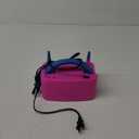 Electric Balloon Inflation Pump, Portable Hand Blower for Party Favors and Save Time, Pink/Blue