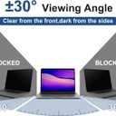 14 Inch Laptop Privacy Screen Filter (16:9), Anti Glare Blue Light Blocking Screen Protector for Windows Notebook, Removable Matte and Glossy Finish Shield for Office Business Travel
