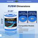 POOLPURE Type I Pool Filter Replaces Summer Waves Type I P53RX0330000