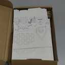 Epakh 48 Pcs Christmas Gingerbread House Coloring Gift Boxes Mini Gingerbread House Cookie Goodie Boxes Christmas Treat Bags for Xmas Party Favors Color Own Gift Candy Bag 3.94 x 2.76 Inch(White)