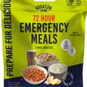 Augason Farms 72 Hour Emergency Food Supply Kit, Dehydrated Meal Survival Food Pouches for 1 Person - 26 Servings