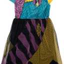 Disney Girls' Princess Dress Nightgown, Fantasy Gown, Soft & Cute Pajamas for Kids (6)