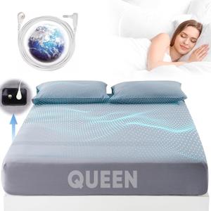 Grounding Sheets Queen Size, 95% Organic Cotton + 5% Pure Silver Fiber