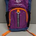 Ivygreen Kids Hydration Backpack, Hiking Backpack for Boys or Girls with 1.5L Water Bladder (Small, Purple)