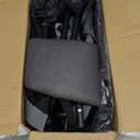 besrey Baby Backpack Carrier, Toddler Hiking Backpack with Safety 3-Height Seat, Adjustable Straps & Waist Belt, Foldable Frame Lightweight Large Capacity Child Carrier for Hiking (Black)