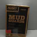 Husky Liners - 56886 Fits 2014-18 Chevrolet Silveado 1500, 2019 Chevrolet Silverado 1500 LD, 2015-19 Chevrolet Silverado 2500/3500 - SINGLE REAR WHEELS Custom Front and Rear Mud Guard Set Black