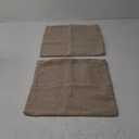 MIULEE 16x16 Inch Decorative Pillow Covers for Couch Bed Set of 2 Textured Boucle Neutral Winter Throw Pillows Oatmeal Accent Solid Cushion Pillowcases Sofa Livingroom Home Decor