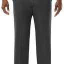 Haggar Men's JMH Premium Stretch Tailored Fit Suit Separate Pants and Jackets (56 Tall, Grey)