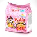 Samyang Buldak Hot Chicken Spicy Ramen Korea Instant Packaged Noodles,Carbonara,4.58 oz,5 Pack (EXP 08/24/26)