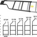 Tailgate Ladder Pickup Truck Accessories Universal Extension Step Ladder with Stainless Steel Self Drilling Hex Screws