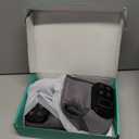 Foot Triple Method Massager for Neuropathy and Plantar Fasciitis, Cordless Foot Massager with Heat and Vibration, Portable for Home Travel UseGray 2pcs