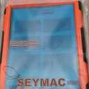 SEYMAC stock Case for iPad 9th/ 8th/ 7th Generation 10.2'', Shockproof with Screen Protector, Pencil Holder [360 Rotating Hand Strap] & Stand, for iPad 10.2 inch 2021-2019 (Brightorange)