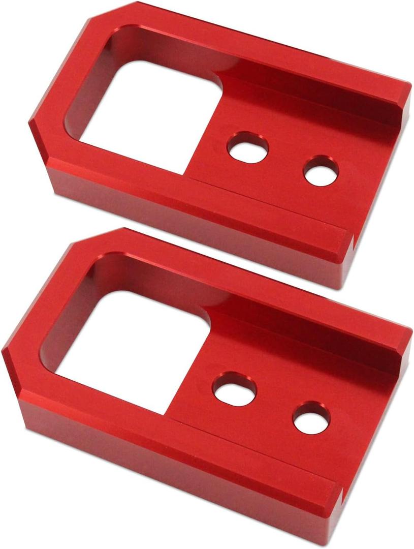 Aluminum Front Tow Hooks for Toyota Tacoma 2024-2026/4Runner 2025-2026/Land Cruiser 24-on