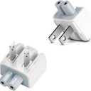 2 Pcs Mac AC Wall Adapter Plug Duckhead US Wall Charger AC Cord US Standard Duck Head for MacBook Mac iBook/iPhone/iPod AC Power Adapter Brick