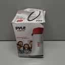 Pyle 20W Megaphone Bullhorn - 5.4'' x 8.6'' Portable Megaphone, Projection Range 1000 Sq. Yards, Voice Talking & Siren Alert, Shoulder Strap, Battery Operated, (White)