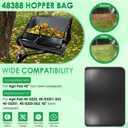 Yoursme 48388 Hopper Bag for Agri Fab 42" Sweeper Parts, Lawn Leaf Sweeper Bag Replacement for 45-0320 45-03201-062 45-03201-062 Tow Lawn Sweeper