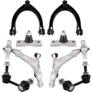 TRQ Front Suspension Kit Ball Joint Control Arm Control Arm with Ball Joint Sway Bar Stabilizer Link Compatible with 2006 Lexus GS300 2007-2011 GS350 2006-2015 IS250 2016-2022 IS300 2011-2021 IS350