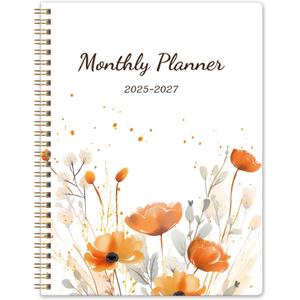 Monthly Planner 2025-2027, July 2025 - June 2027, 7" x 9", 2 Year Calendar 2025-2027 Monthly Planner, 24 month Calendar Perfect for School & Office