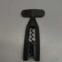 Brabantia Tasty+ Wine Bottle Opener Corkscrew (Dark Gray) Easy To Use, Safe Enclosed Spiral, Extra Large Turning Handle