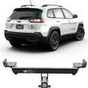 Class 3 Trailer Hitch 2-Inch Receiver Compatible with Compass 2018–2025 & 2017 Compass Built in Mexico | 4,000 lbs GTW / 600 lbs TW