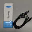 SUNGUY Micro USB Cable 1.5FT, [3-Pack] Short Braided USB 2.0 Micro Android Charger Fast Charging & Data Sync Cord Compatible with Samsung Galaxy S6 S7 Edge Note 5, Tab 4, PS4, Kindle and More (Black)