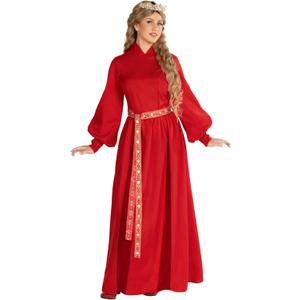 Morph Red Princess Bride Costume, Halloween Costumes For Women, Red bride Costume Women (X-Large)
