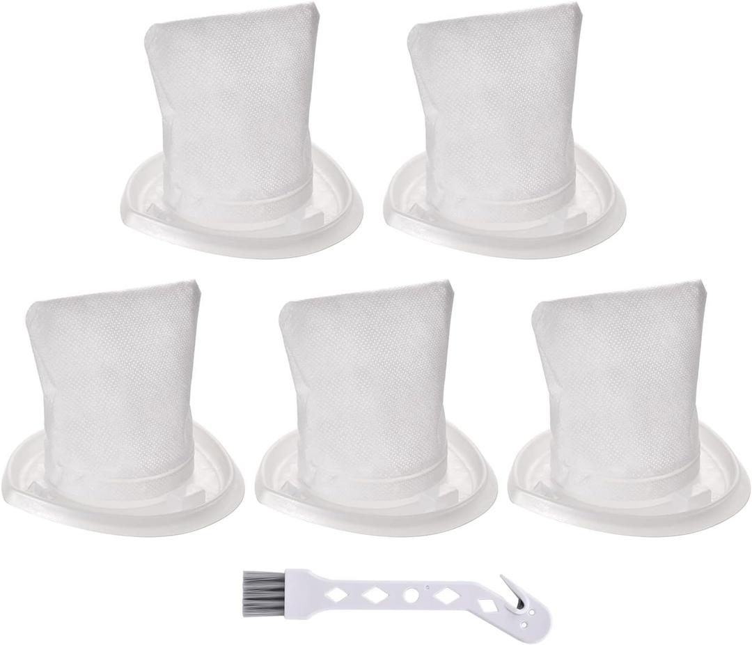 EVF100 Filter Replacement for Black and Decker HNV220B HNV215B HNV115J HNV115B BDH1200NVAV BDH7200CHV BDH9600CHV Hand Vacuum, Replace Part # 90590689, 5 Pack, Not for HNVC220B