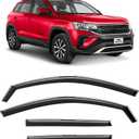 in-Channel Extra Durable Rain Guards for Volkswagen Taos 2022-2025, Window Deflectors, Vent Window Visors, 4 Pieces - 200538