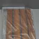 18" Wall Mount Shower Seat, Shower Bench Wall Mount for Inside Shower, Fold Down Shower Seat, Shower Seats for Adults (Yellow & Aluminum Alloy & Silver)