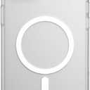 PopSockets Clear iPhone 15 Plus Case for iPhone 15 Plus | Round Phone Grip, Compatible with MagSafe, Phone Case, Wireless Charging Compatible, 15 Plus