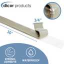 Dicor BT-1834-1 Butyl Seal Tape - 1/8" x 3/4" x 30' Repair Tape for RV, Trailer, Motorhome, Window, and Vent Sealing