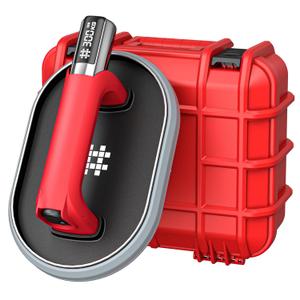 Electric Suction Cups for Glass, Auto&Manual Vacuum, 661lbs Max Load Tile Suction Cup Tool, Heavy Duty Vacuum Lifter with Digital Gauge, Glass Suction Cups for Granite, Metal, Windows (ellipsoid)