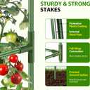 Suntee 3 Pack Tomato Cage with 10 Gallon Grow Bags, 48 Inch Tomato Cages for Garden Patio Balcony, Adjustable Height Tomatoes Plant Support for Climbing Vegetables Plants Flowers