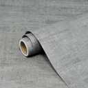 TAPETYLLER Light Grey Concrete Peel and Stick Wallpaper 23.6"×480" | Faux Cement Concrete Contact Paper Waterproof Self Adhesive Removable Decorative Wallpaper for Bedroom Bathroom Cabinets