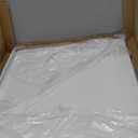 Art3d 12-Pack Smooth Drop Ceiling Tile 2ft x 2ft - Fire-Rated, Waterproof, Reusable - Premium PVC, No Sag and Breakage - Cover 48 Sq. Ft, White (24*24)