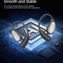 AI Real-Time Translation Earbuds, 144 Languages & Accents, 0.5s Fast Response, 98% Accuracy Language Translator Device for Travel, Business & Learning, Wireless Bluetooth Translator Headset